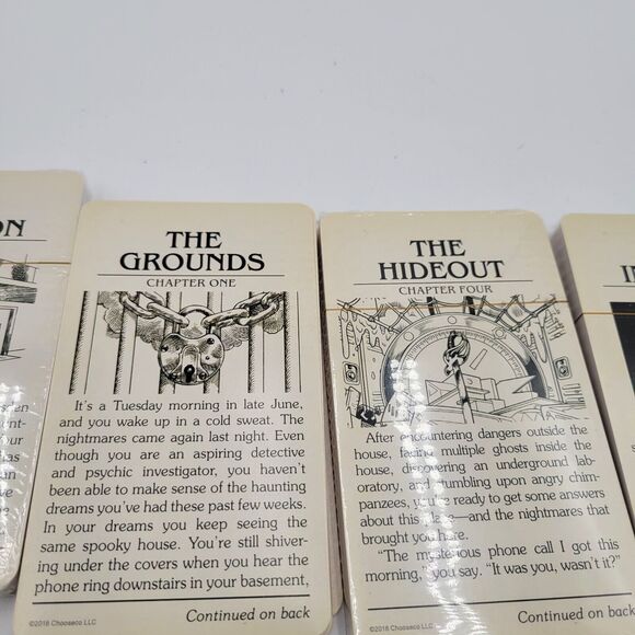 HOUSE of DANGER Choose Your Own Adventure Cooperative Game 100% COMPLETE 2018 - Picture 16 of 16